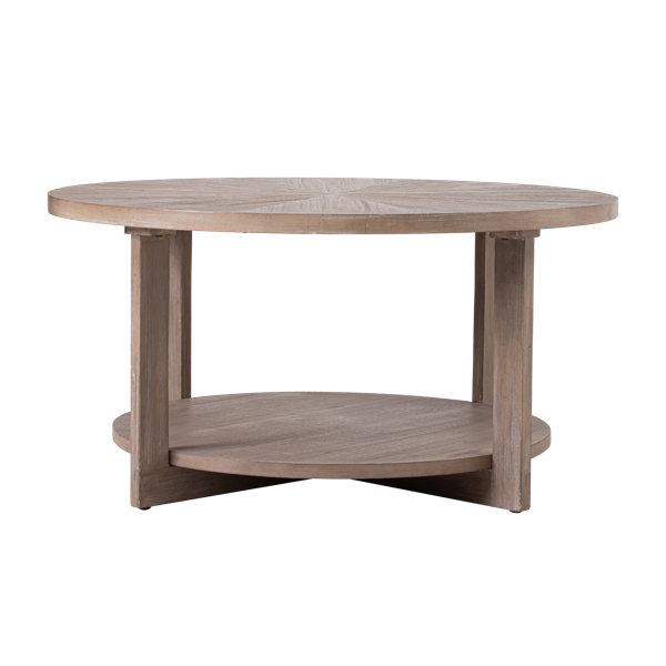 Loon Peak® Gunnison Cross Legs Coffee Table with Storage & Reviews Wayfair